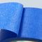 Hiệu suất cao Crepe Giấy Blue Masking Tape Đối với tường ẩm và sàn nhà